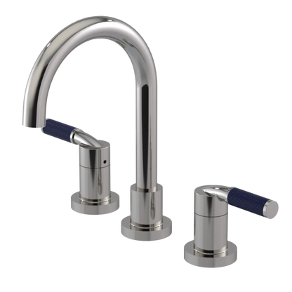 Rubinet Widespread Lav. Set. (less drain) Polished Nickel