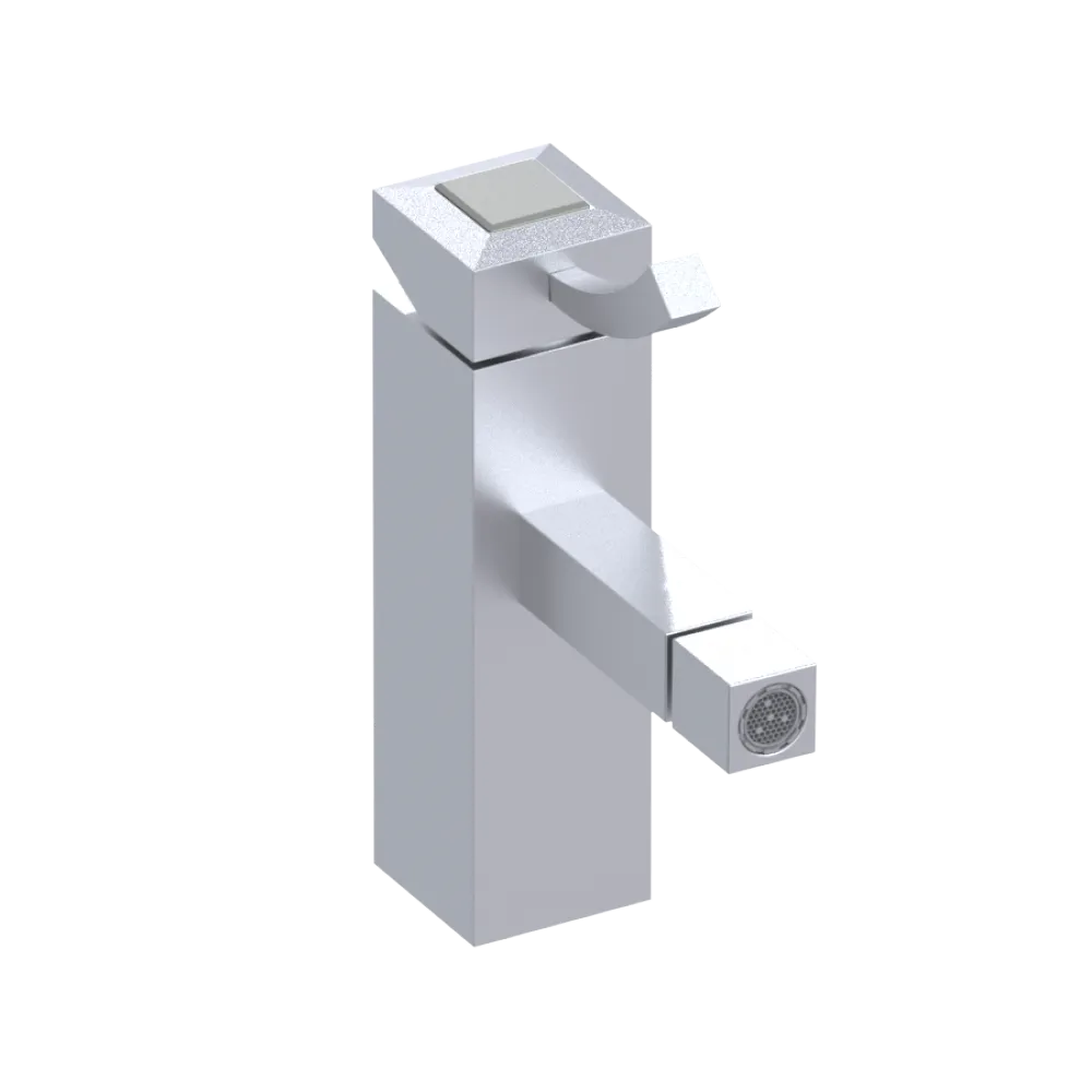 Rubinet Single Control Bidet Fitting (less drain) Satin Chrome