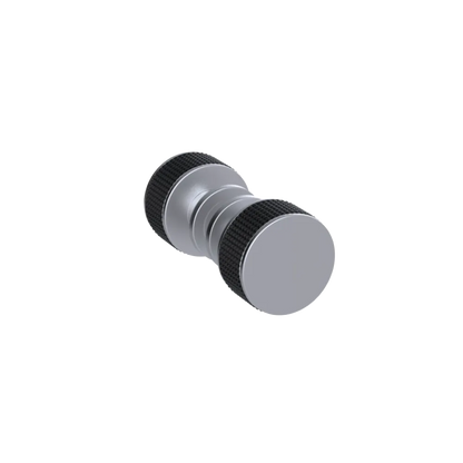 Rubinet Shower Door Knob (set) Satin Chrome