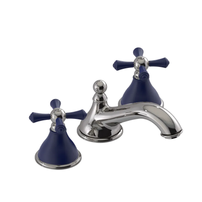 Rubinet Widespread Lav. Set. (less drain) Polished Nickel