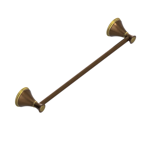 Rubinet Towel Bar 18" Tuscan Brass