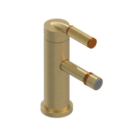 Rubinet Single Control Bidet Fitting (less drain) Satin Brass
