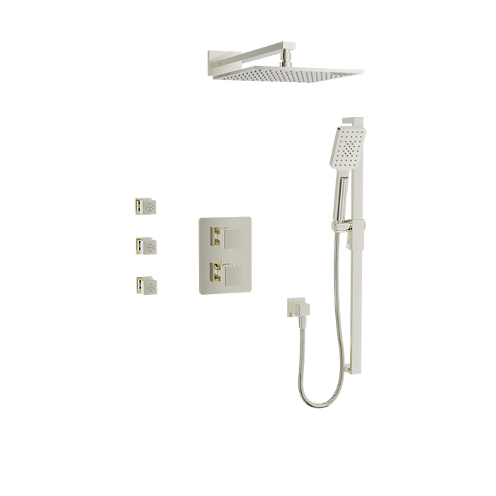 Baril Complete thermostatic pressure balanced shower kit