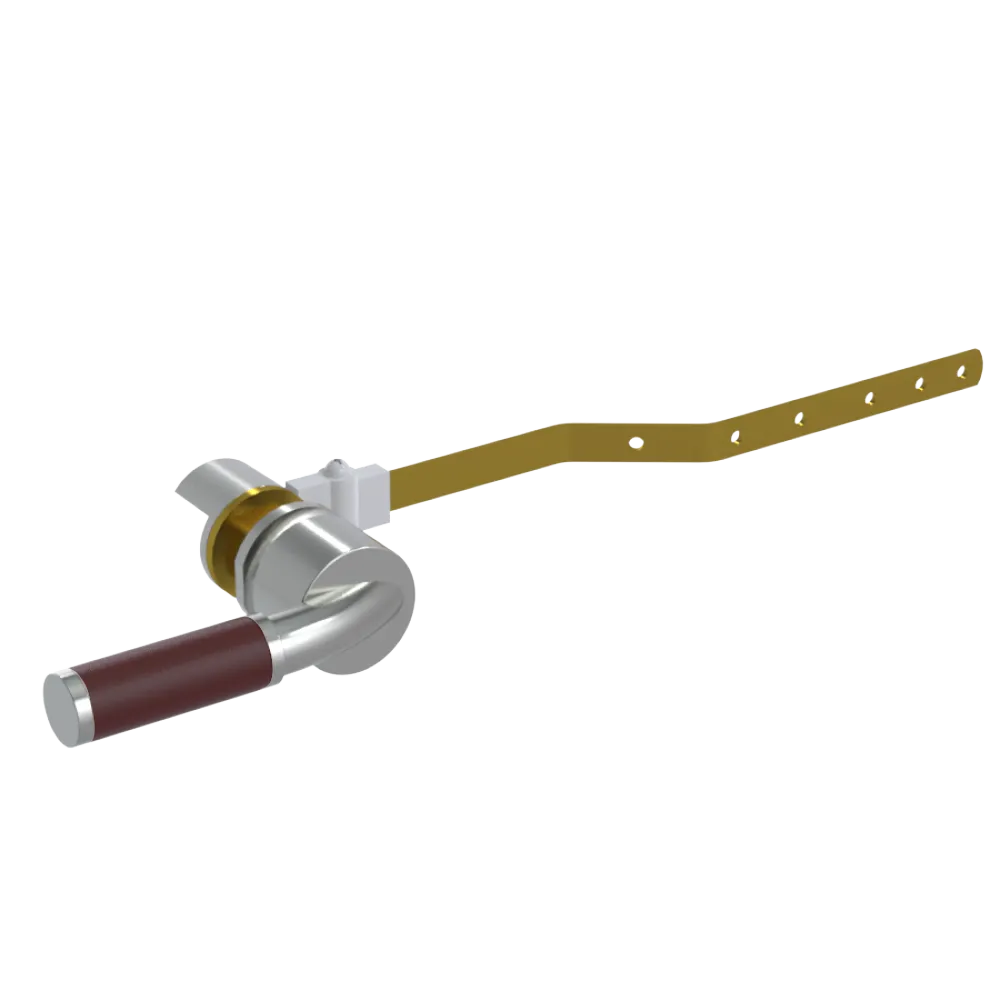 Rubinet Trip Levers Satin Nickel