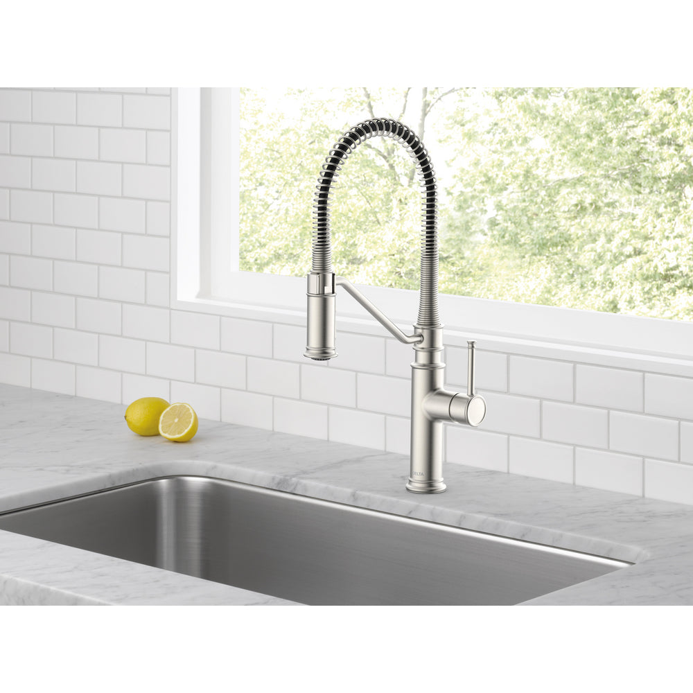 Delta PULLDOWN INDUSTRIAL SPRING KITCHEN