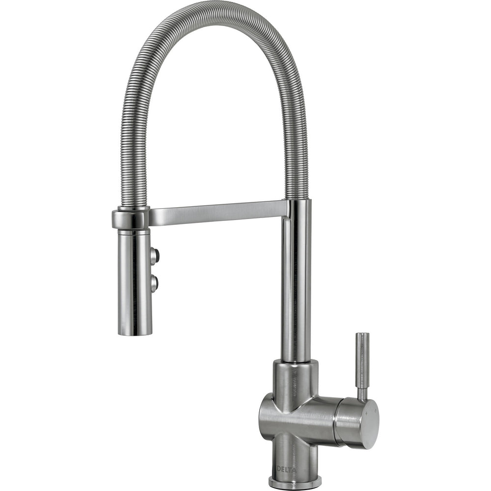 Struct Delta Struct Gourmet Kitchen Faucet - Arctic Stainless