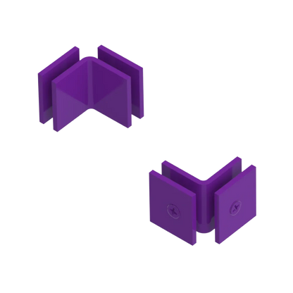 Rubinet 90 Glass to Glass Open Face Purple Haze