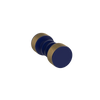 Rubinet Shower Door Knob (set) Midnight Blue