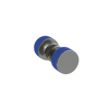 Rubinet Shower Door Knob (set) Satin Nickel