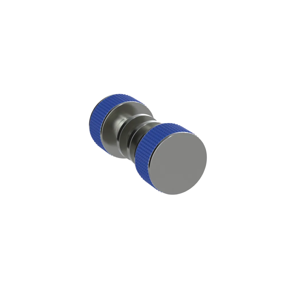 Rubinet Shower Door Knob (set) Satin Nickel