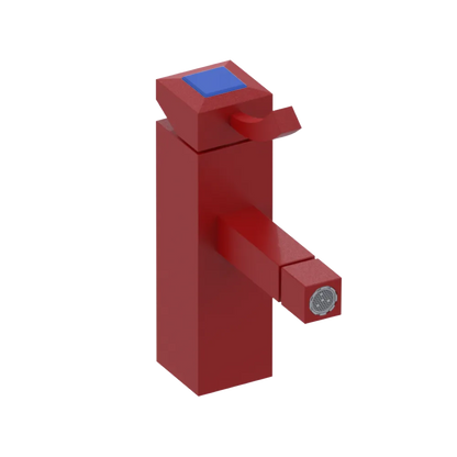Rubinet Single Control Bidet Fitting (less drain) Maroon
