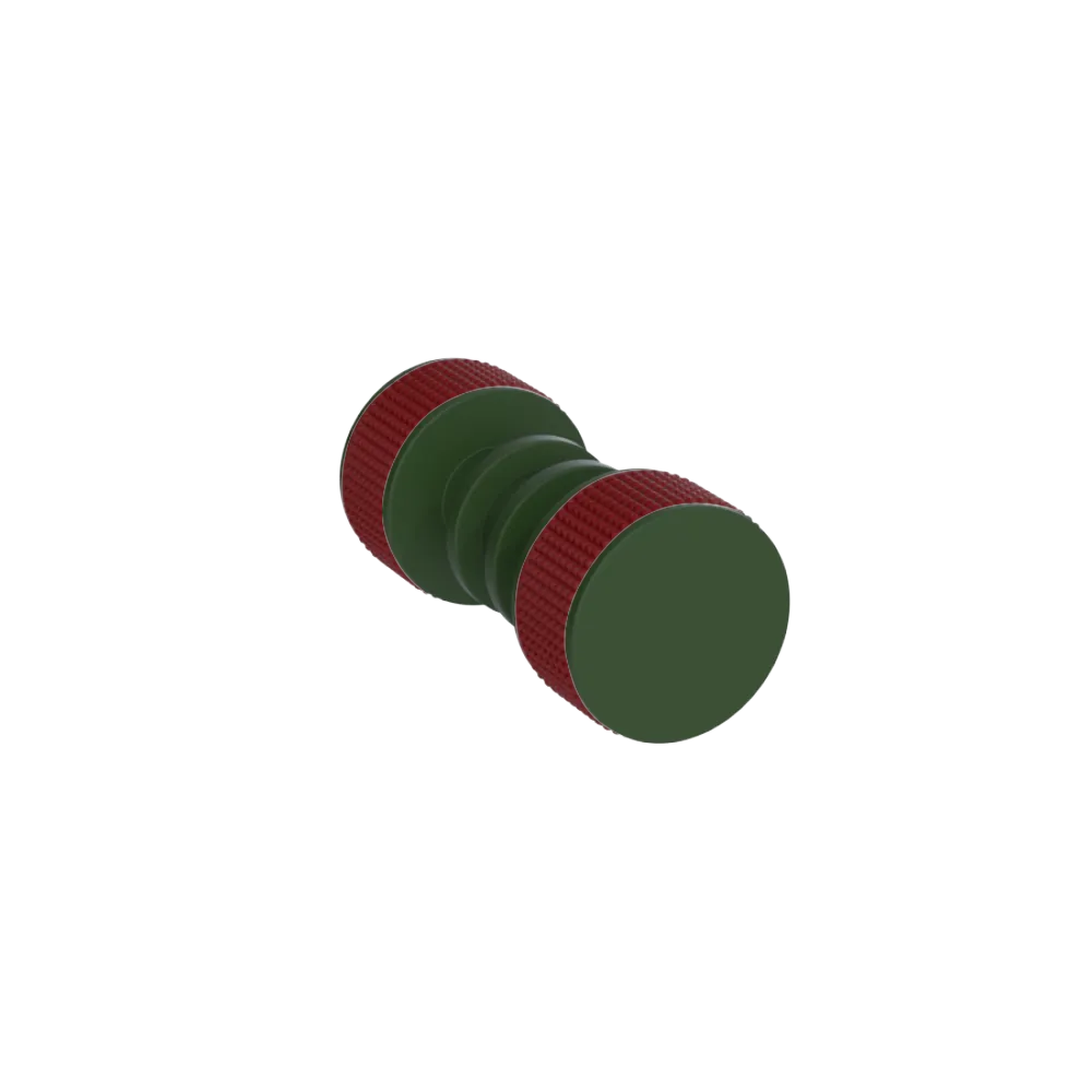 Rubinet Shower Door Knob (set) Green Envy