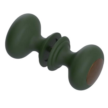 Rubinet Shower Door Knob (set) Green Envy