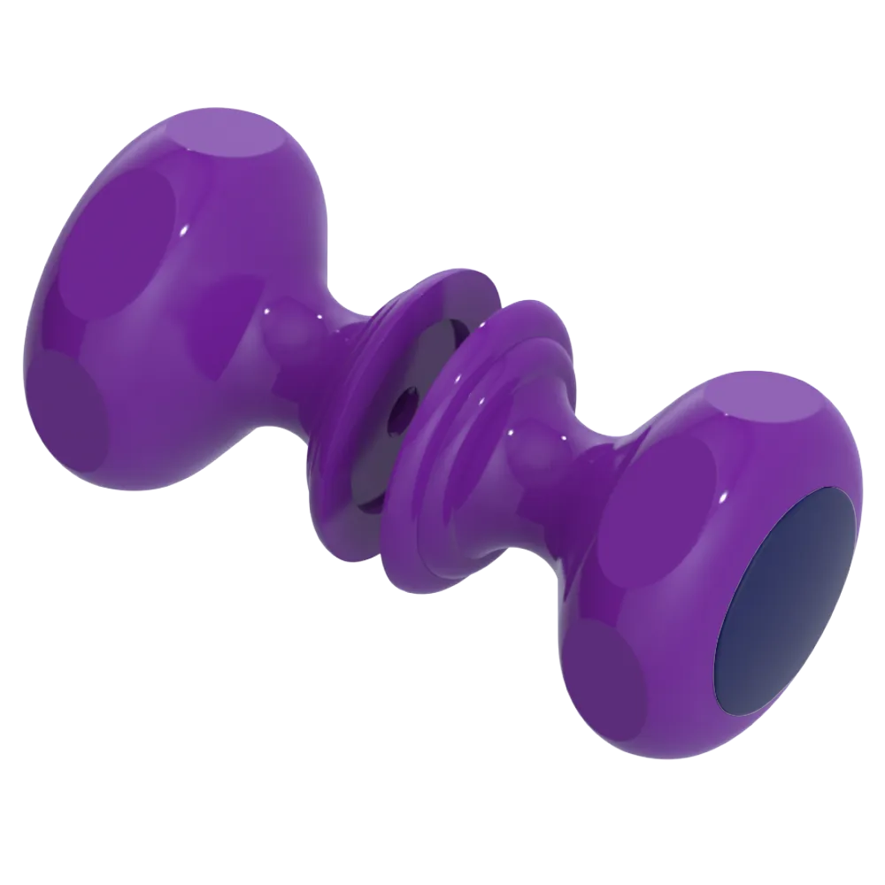 Rubinet Shower Door Knob (set) Purple Haze