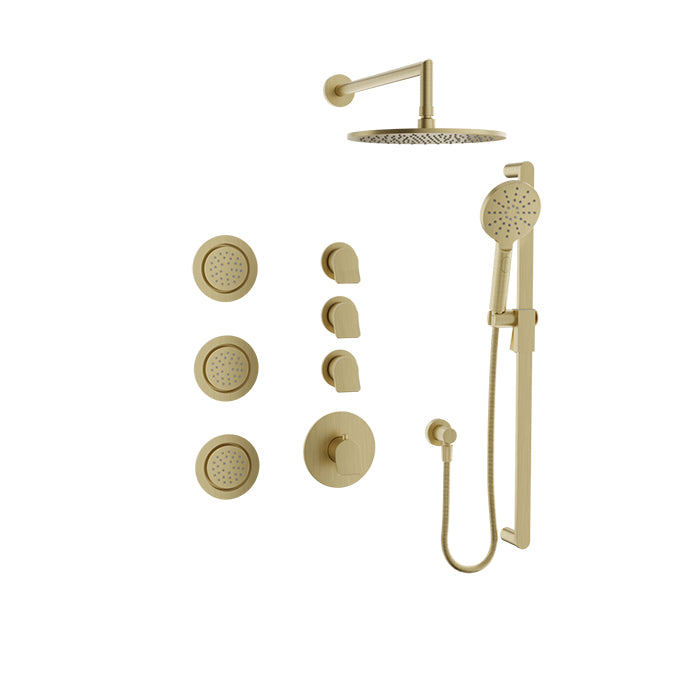 Baril Complete thermostatic shower kit