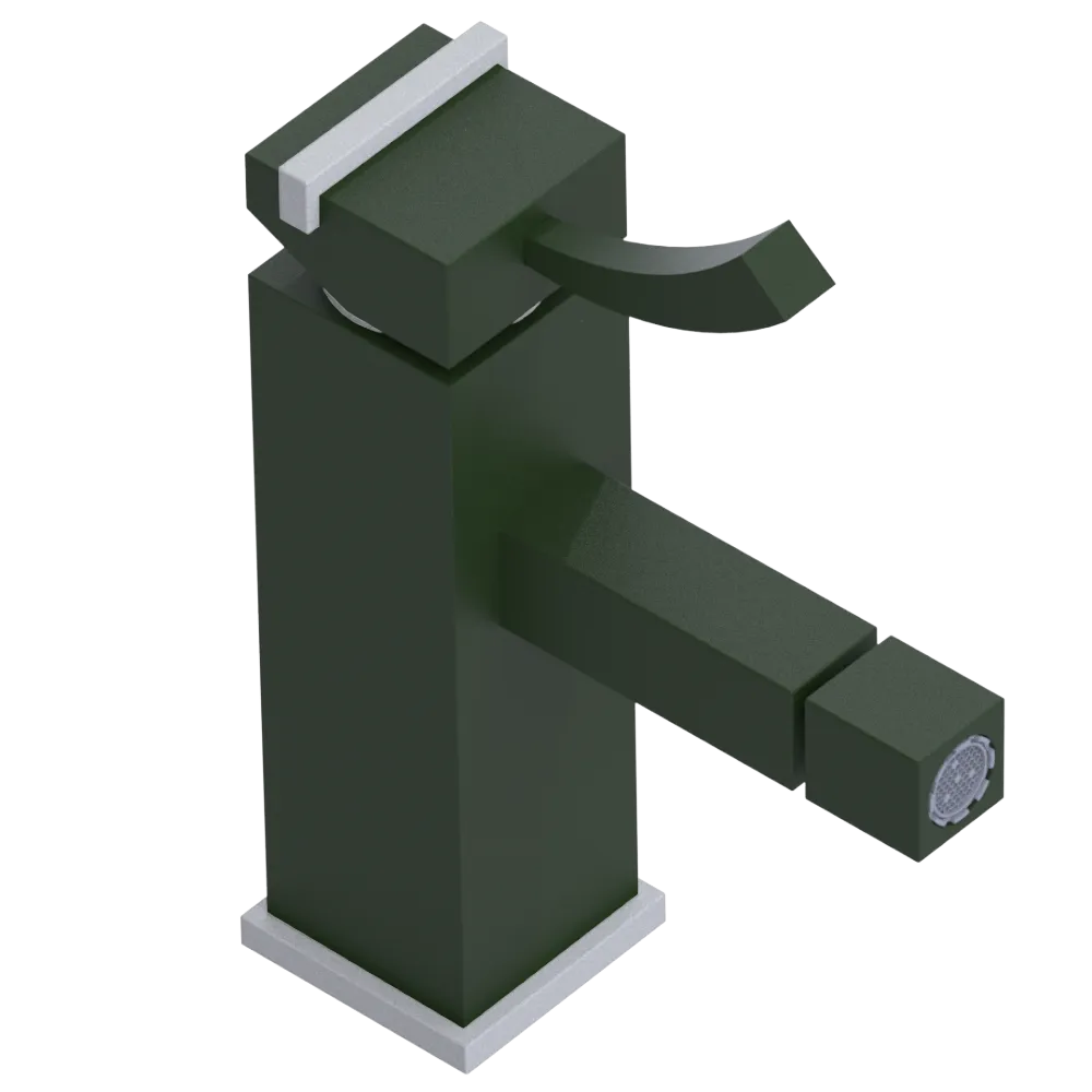 Rubinet Single Control Bidet Fitting (less drain) Green Envy