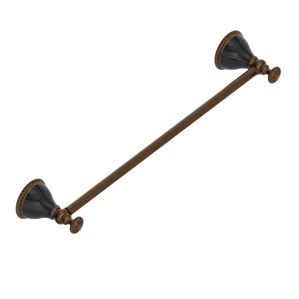Rubinet Towel Bar 18" Tuscan Brass