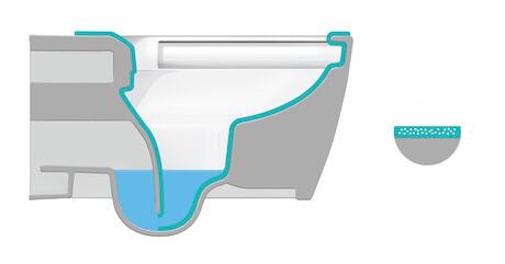 Duravit ME by Starck Wall Mount Toilet Kit - White WD7022000091 - Product Image
