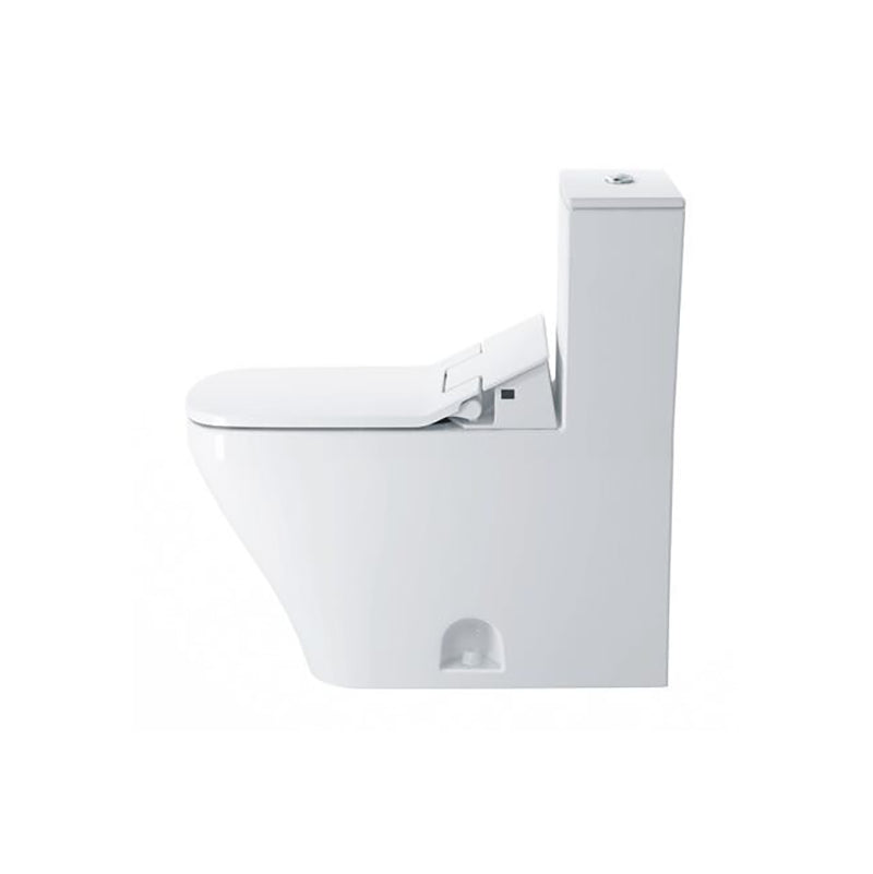 Duravit DuraStyle Dual Flush One Piece Toilet White+Sensowash Bidet Slim Seat - Golzar Home