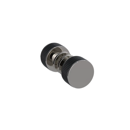 Rubinet Shower Door Knob (set) Polished Nickel