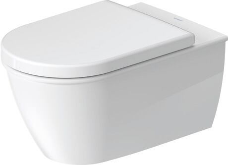 Duravit Darling New Wall-Mounted Toilet – Rimless, Dual Flush 1.6/0.8 Gpf #254409