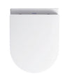 Duravit Me By Starck Wall-Mounted Toilet Compact – Rimless, Dual Flush 1.2/0.8 Gpf #253009