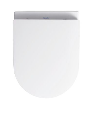 Duravit Me By Starck Wall-Mounted Toilet Compact – Rimless, Dual Flush 1.2/0.8 Gpf #253009