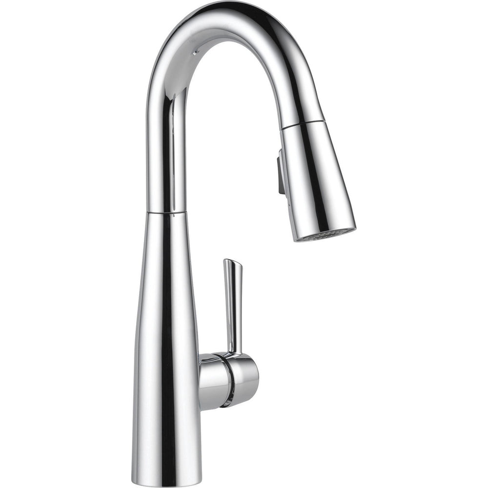 Essa Single Handle Pull-down Bar/prep Faucet - Chrome