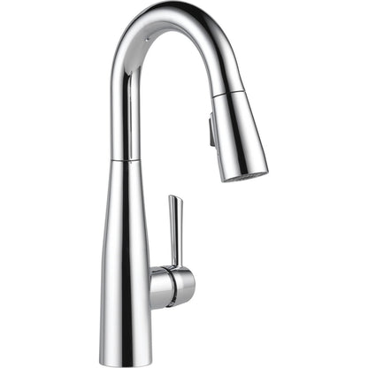 Essa Single Handle Pull-down Bar/prep Faucet - Chrome