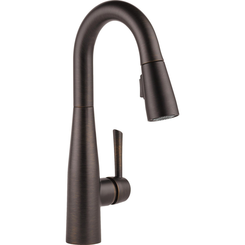 Essa Single Handle Pull-down Bar/prep Faucet - Venetian Bronze