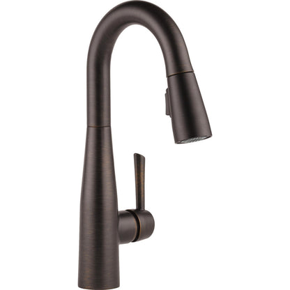 Essa Single Handle Pull-down Bar/prep Faucet - Venetian Bronze