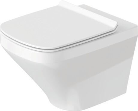 Duravit DuraStyle Rimless ADA Compliant Round Wall Mounted Toilet Less Seat