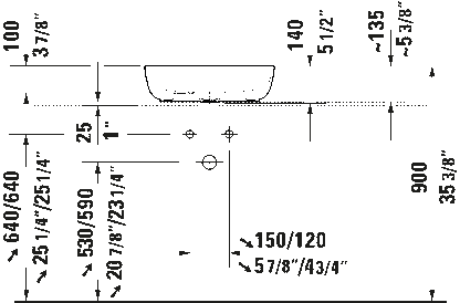 DuraCeram Vessel Sink #037950