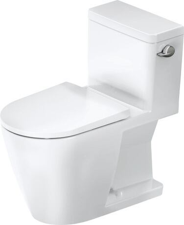 Duravit D-Neo Single Flush One Piece Toilet Side Lever Less Seat #200801