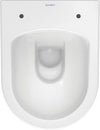 Duravit Me By Starck Wall-Mounted Toilet Compact – Rimless, Dual Flush 1.2/0.8 Gpf #253009
