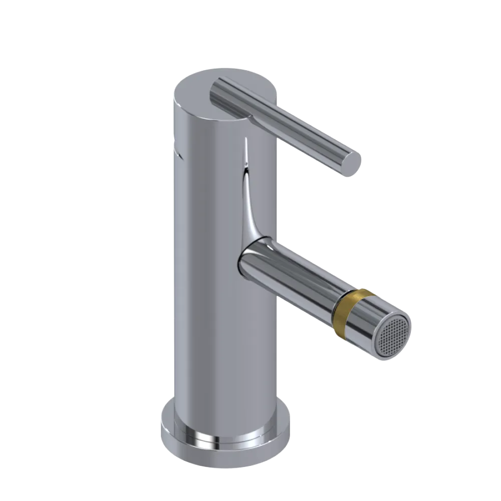 Rubinet Single Control Bidet Fitting (less drain) Chrome