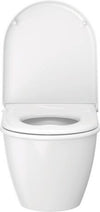 Duravit Darling New Wall-Mounted Toilet – Rimless, Dual Flush 1.6/0.8 Gpf #254509