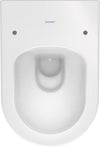 Duravit Darling New Wall-Mounted Toilet – Rimless, Dual Flush 1.6/0.8 Gpf #254509