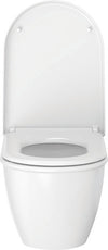 Duravit Darling New Wall-Mounted Toilet – Rimless, Dual Flush 1.6/0.8 Gpf #254409
