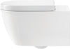 Duravit Darling New Wall-Mounted Toilet – Rimless, Dual Flush 1.6/0.8 Gpf #254409