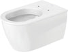 Duravit Darling New Wall-Mounted Toilet – Rimless, Dual Flush 1.6/0.8 Gpf #254409