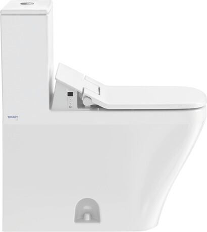 Duravit DuraStyle Dual Flush One Piece Toilet White + Sensowash Bidet Slim Seat #D40534