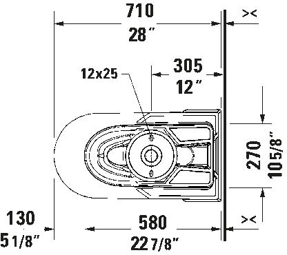 Duravit D-Neo Dual Flush One-Piece Toilet With Seat #D40304