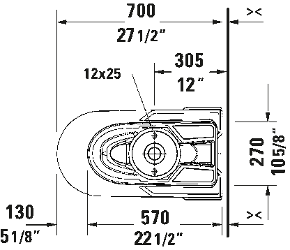 Duravit D-Neo Toilet Bowl Only #200601