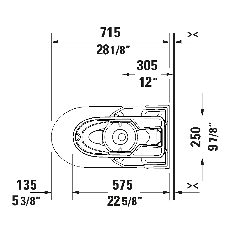 Duravit No.1 Dual Flush One-Piece Toilet - Golzar Home