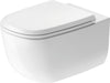 Duravit Aurena Elongated Wall Mounted Toilet 1.28/0.8 gpf Less Seat
