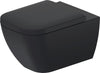 Duravit Happy D.2 Wall Mount Toilet Bowl - Matte Black #222209