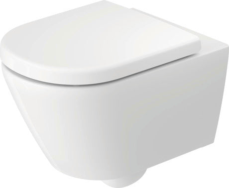 Duravit D-Code Rimless Round Wall Mounted Toilet Less Seat #290309