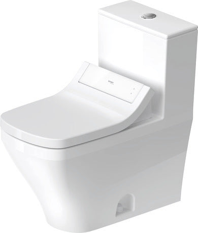 Duravit DuraStyle Dual Flush One Piece Toilet White+Sensowash Autoflush Kit #D40573