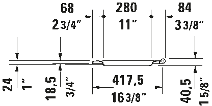 Duravit Me By Starck Elongated Slow Close Seat #002019